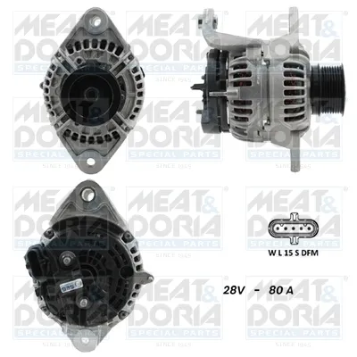 Alternador MEAT & DORIA 5610067G