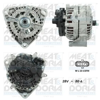 Alternador MEAT & DORIA 5610076G