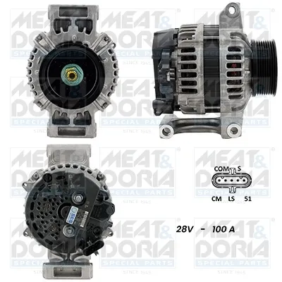 Alternador MEAT & DORIA 5610098G