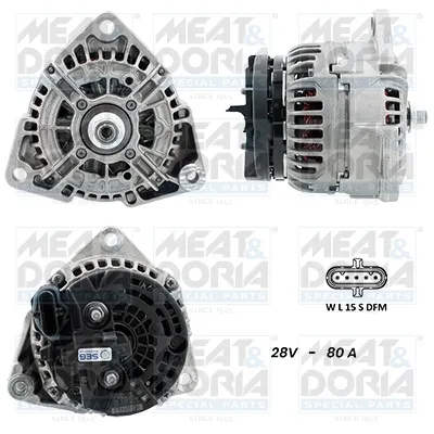 Alternador MEAT & DORIA 5610160G