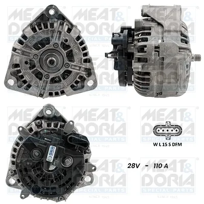 Alternador MEAT & DORIA 5610161G