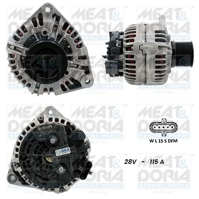Alternador MEAT & DORIA 5610165G