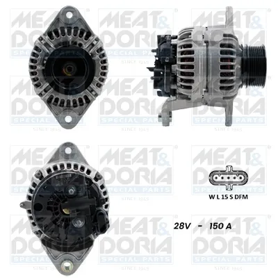 Alternador MEAT & DORIA 5610168G