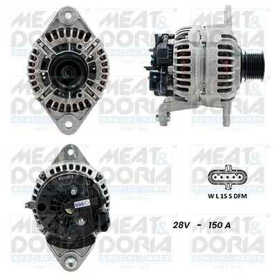 Alternador MEAT & DORIA 5610170G