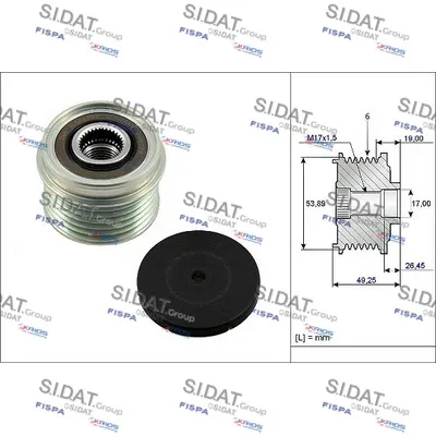 Rueda libre alternador Suzuki JIMNY Closed Off-Road Vehicle