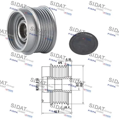 Rueda libre alternador Hyundai ATOS · Hyundai GETZ · Hyundai i30 Estate