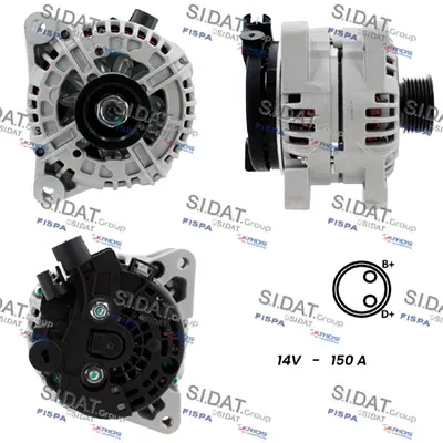 Alternador Citroën EVASION MPV · Citroën JUMPY I · Citroën JUMPER I Van