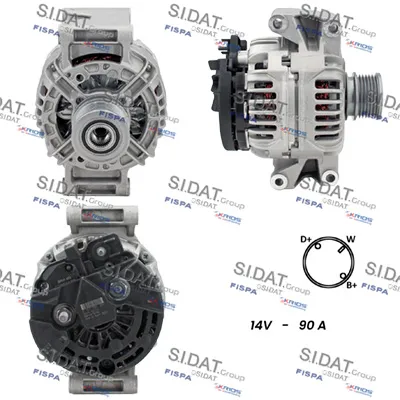Alternador Mercedes-Benz C-CLASS · Mercedes-Benz SPRINTER 2-t Platform/Chassis · Mercedes-Benz VITO Bus