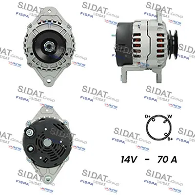 Alternador Nissan TERRANO II · Nissan TERRANO II Van