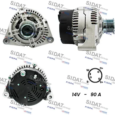 Alternador Mercedes-Benz 124 Coupe · Mercedes-Benz 124 Saloon · Mercedes-Benz 124 T-Model