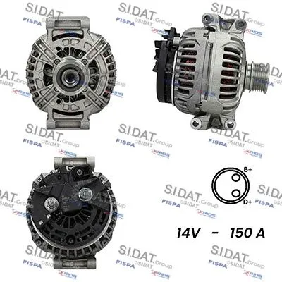 Alternador Mercedes-Benz SPRINTER 2-t Platform/Chassis · Mercedes-Benz VITO Bus · Mercedes-Benz SPRINTER 2-t Van