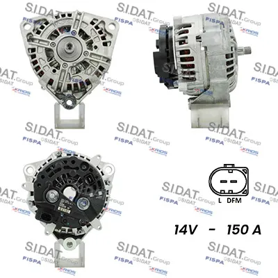 Alternador SIDAT A12BH0279