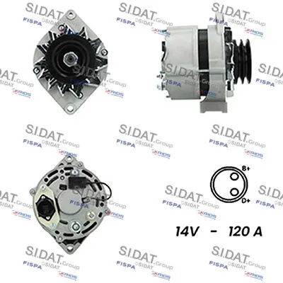 Alternador SIDAT A12BH0310A2