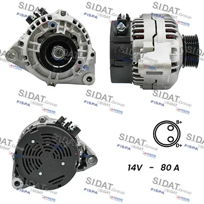 Alternador Citroën XANTIA · Citroën ZX · Citroën EVASION MPV