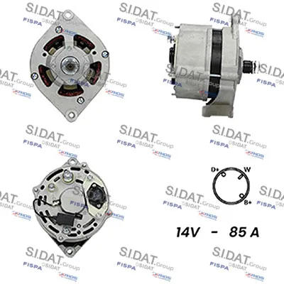 Alternador SIDAT A12BH0430A2