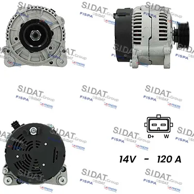 Alternador Vw TRANSPORTER T4 Bus · Vw TRANSPORTER T4 Van · Vw TRANSPORTER T4 Platform/Chassis (70E, 70L, 70M, 7DE, 7DL, 7D