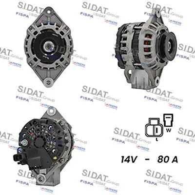 Alternador SIDAT A12BH0614