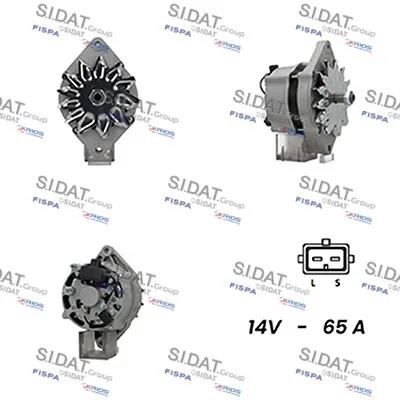 Alternador SIDAT A12BH0616A2