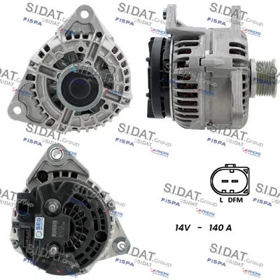 Alternador SIDAT A12BH0685