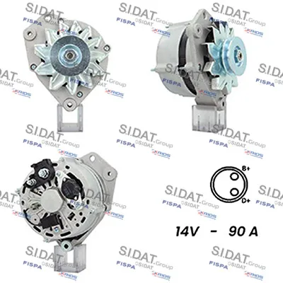Alternador SIDAT A12BH0731A2