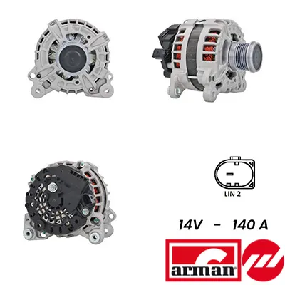 Alternador Audi Q2 · Seat ATECA · Skoda OCTAVIA III
