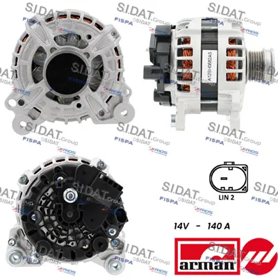 Alternador Audi A1 · Audi A1 Sportback · Audi Q3