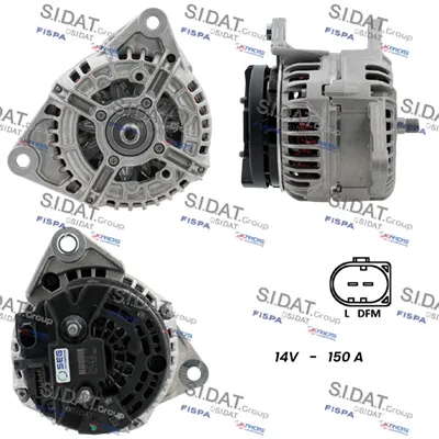 Alternador Fiat DUCATO Bus · Fiat DUCATO Van · Fiat DUCATO Platform/Chassis