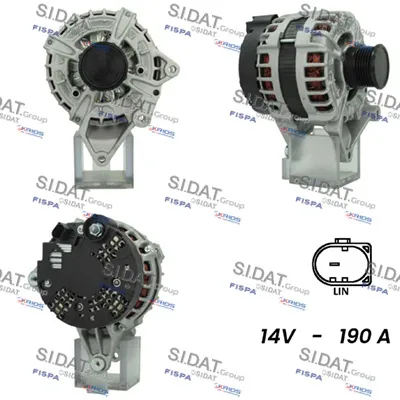 Alternador Mercedes-Benz C-CLASS · Mercedes-Benz C-CLASS T-Model · Mercedes-Benz GLC
