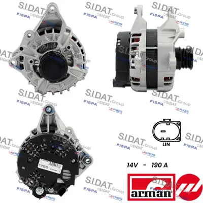 Alternador Mercedes-Benz C-CLASS · Mercedes-Benz C-CLASS T-Model · Mercedes-Benz GLC