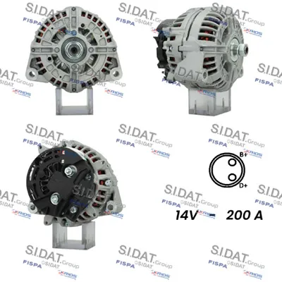 Alternador SIDAT A12BH1059