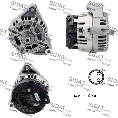 Alternador SIDAT A12BH1063