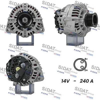 Alternador SIDAT A12BH1068AS
