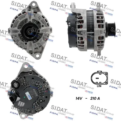 Alternador Iveco DAILY VI Platform/Chassis · Iveco DAILY VI Van