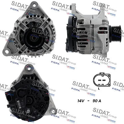 Alternador SIDAT A12BH1360