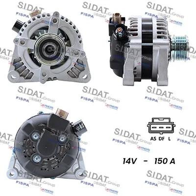 Alternador Ford FIESTA V · Ford FUSION · Ford FOCUS C-MAX