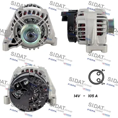 Alternador Alfa Romeo MITO · Fiat PALIO · Fiat PUNTO