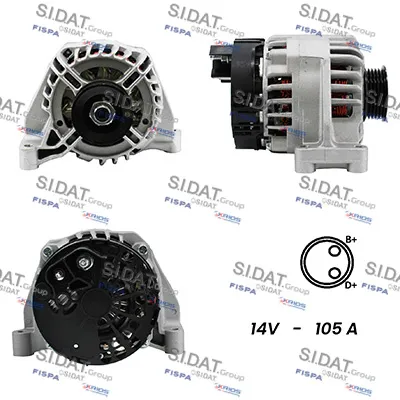 Alternador Alfa Romeo MITO · Fiat PALIO · Fiat PUNTO