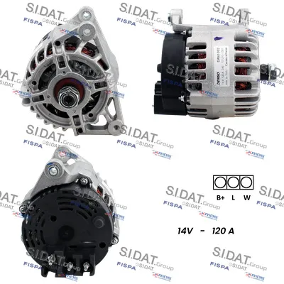 Alternador SIDAT A12DE0159