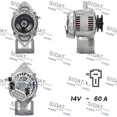 Alternador SIDAT A12DE0201A2