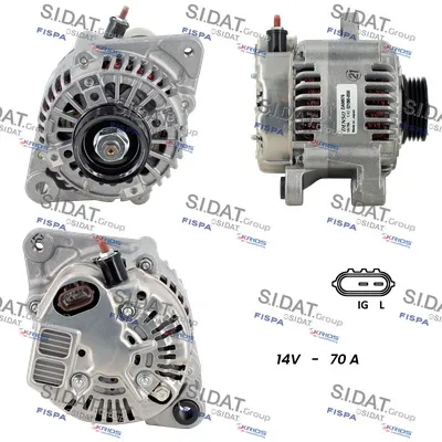 Alternador Daihatsu TERIOS · Daihatsu SIRION · Daihatsu YRV