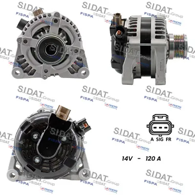 Alternador Ford FIESTA V · Ford FUSION · Ford FOCUS C-MAX