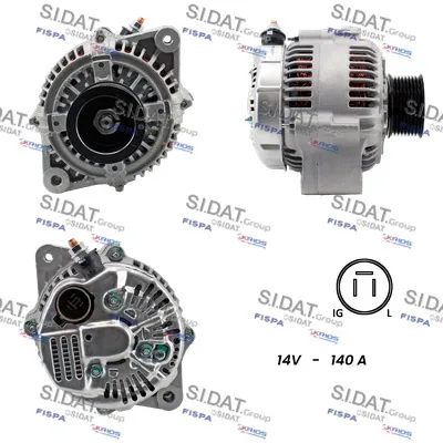 Alternador SIDAT A12DE0312A2