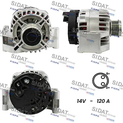 Alternador Fiat DOBLO Box Body/MPV · Fiat STILO · Fiat IDEA