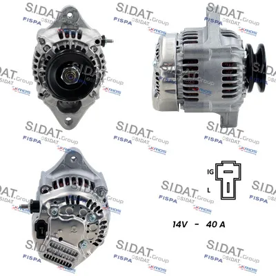 Alternador Daihatsu CUORE IV · Daihatsu CUORE II · Daihatsu HIJET Bus