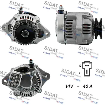 Alternador Daihatsu CUORE IV · Daihatsu CUORE II · Daihatsu HIJET Bus