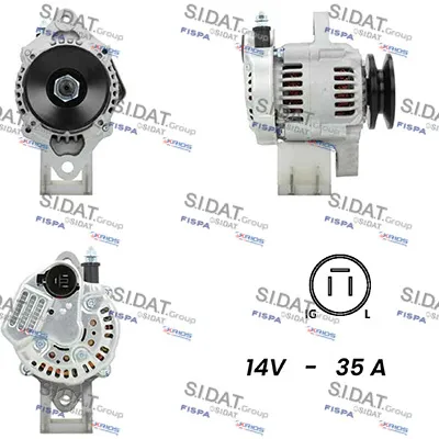 Alternador SIDAT A12DE0351A2
