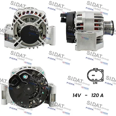 Alternador Alfa Romeo MITO · Chrysler YPSILON · Fiat GRANDE PUNTO