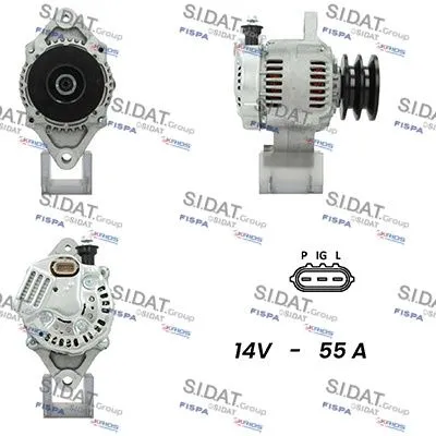 Alternador SIDAT A12DE0433