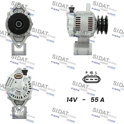 Alternador SIDAT A12DE0433A2
