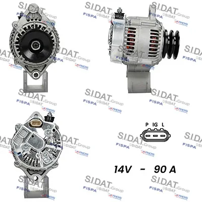 Alternador SIDAT A12DE0434A2